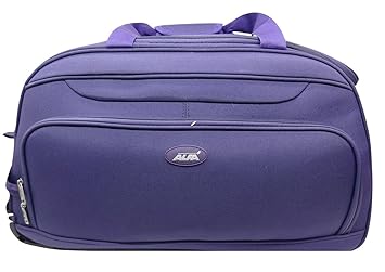 Alfa Polyester 55 Cms Purple Travel Duffles