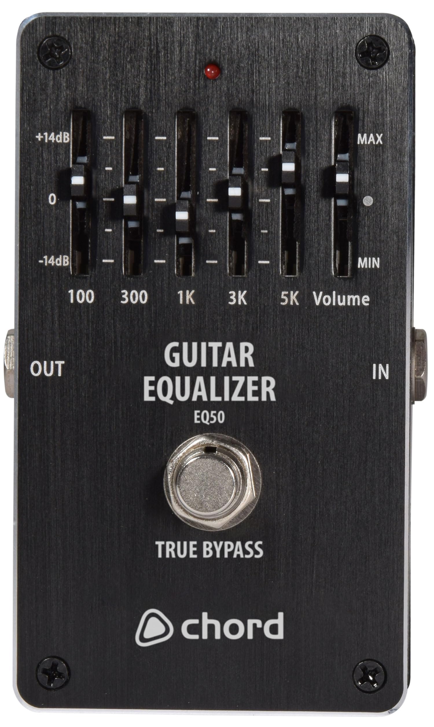 Chord | Guitar 5 Band Equalizer Pedal Control Your EQ