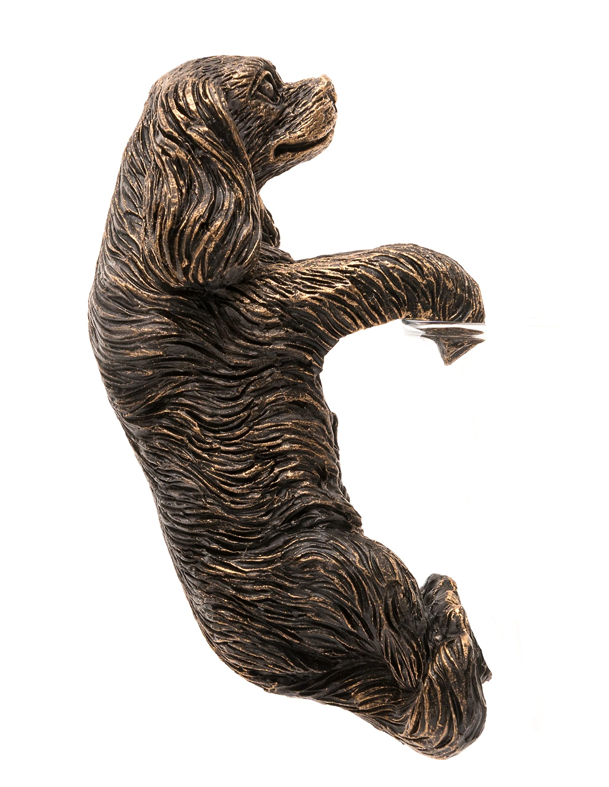 Pot Buddies Handmade Cavalier King Charles Spaniel Figure Plant Pot Hanger - Decorative Hanging Garden Ornament - Flower Planter Figurine