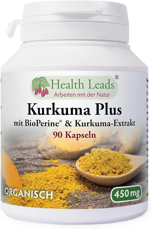 Kurkuma Plus Met Bioperine Kurkuma Extract 450 Mg X 90 Caps Amazon Nl