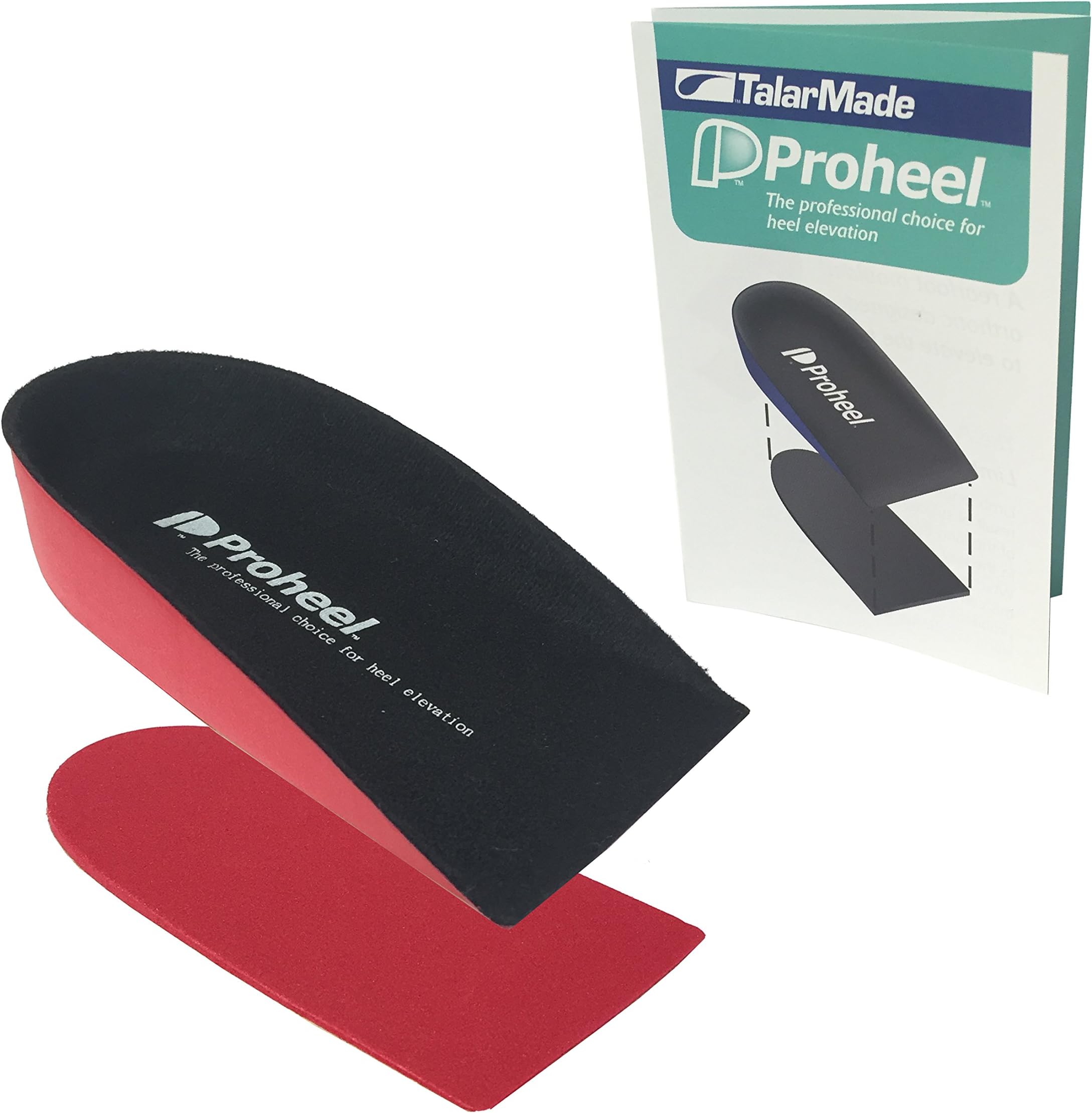 Proheel MEDIUM 9MM (SIZE: ADULT 6-9 UK) TALARMADE NHS APPROVED STABILISING ORTHOTIC EVA PROTECTIVE PAIN RELIEF COMFORT INSOLE HEEL ELEVATORS
