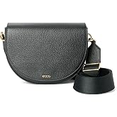 ECCO Unisex Classic Saddle Crossbody Bag