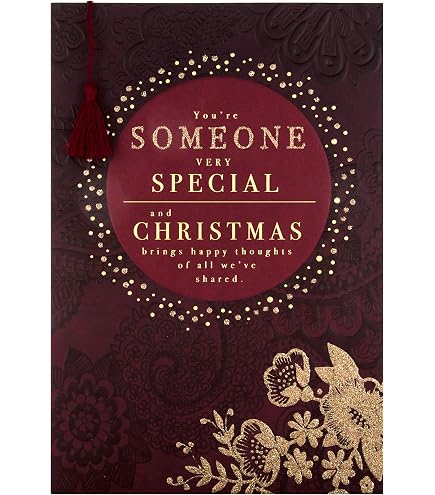 Twizler Weihnachtskarte Mit Pinguin - Frohe Weihnachten Someone Special (15,5x15,5 Cm)