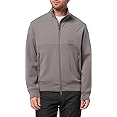 Armani Exchange mens Full Zip Cotton Sweatshirt