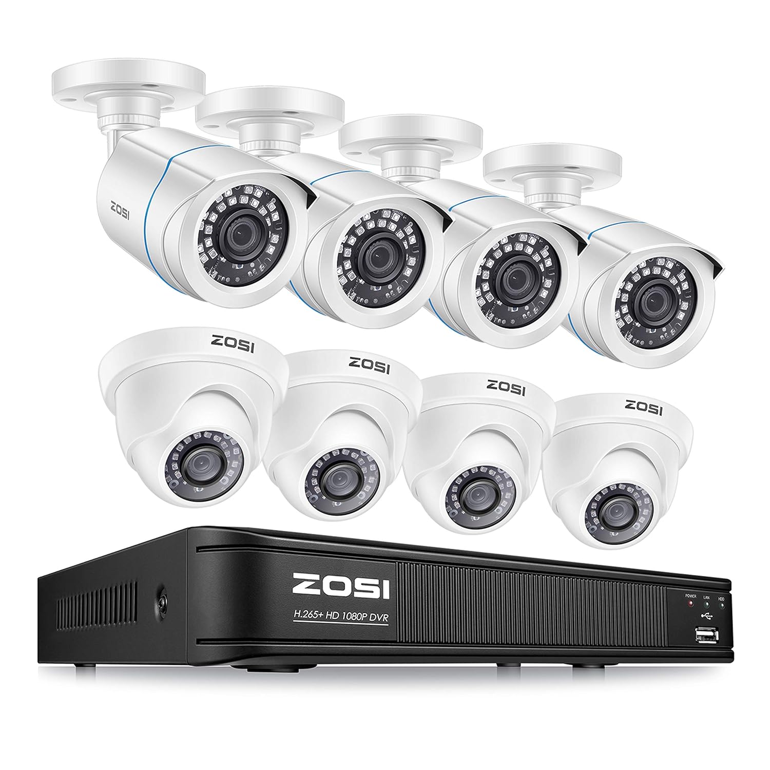 Buy ZOSI 8CH Security Camera System 1080N DVR Reorder With 8 HD