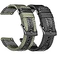 Olytop Galaxy Watch 46mm Bands, Galaxy Watch 3 45mm Band, Gear S3 Frontier Bands, 22mm Nylon Sports Replacement Strap Wristba