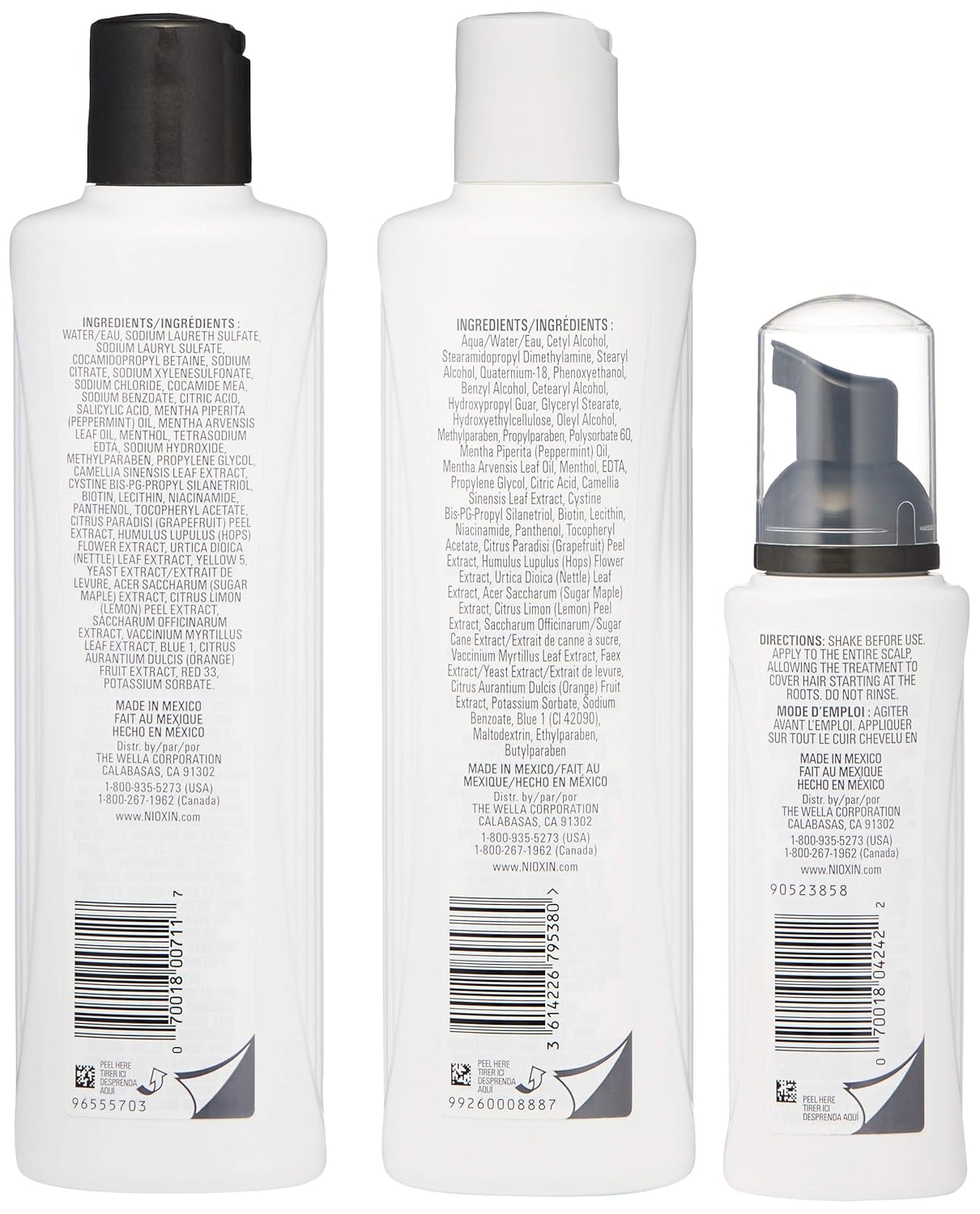 Amazon Com Nioxin Hair Care Kit System 2 For Natural Hair With