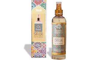 Oud al Qamar Arabic Room Spray by Dukhni | 250ml Oud fragrance Air Freshener, Attar al Faraash for home & prayer mats | Bed linen, Sofa Mist, natural home scent, curtain spray, odour eliminator