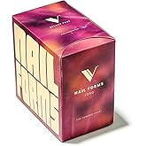 V Beauty Pure Nail Forms for Builder Gel (Long), Self-Adhesive, 500 pcs | Easy-Tear Adhesive Perforated Poly Gel Nail Extension Forms - Nail Shaper Guide for Professional Nail Art &amp; DIY Use