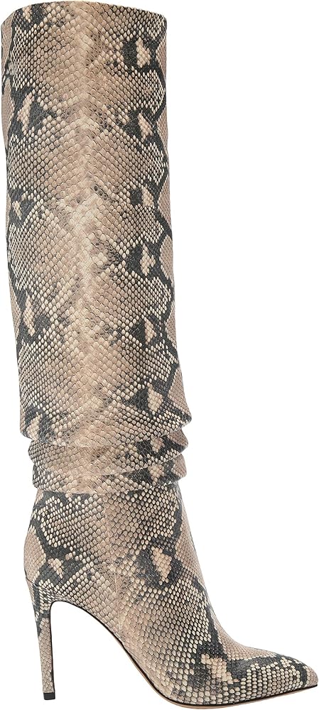 kashiana leather scrunch over the knee boots