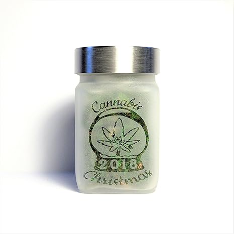 Limited Edition Stash Jar Cannabis Christmas 2018 Weed Gifts Stoner Stocking Stuffers Christmas Gifts For Stoners Ganja Gift