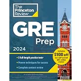 Princeton Review GRE Prep, 2024: 5 Practice Tests + Review &amp; Techniques + Online Features (2024) (Graduate School Test Preparation)