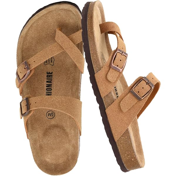 Sanosan Womens Aston Leather Sandals - Walmart.com Sanosan Orange Leather Thong Sandals Women’s Size 9 Comfort Footbed Buckle display picture 1