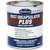 Eastwood Matte Red Rust Encapsulator Plus | Long Lasting Durable Finish 1 Coat Maximum Rust Protection | Heat Resistance up to 350 Degrees Fahrenheit | Quart 1 Pack
