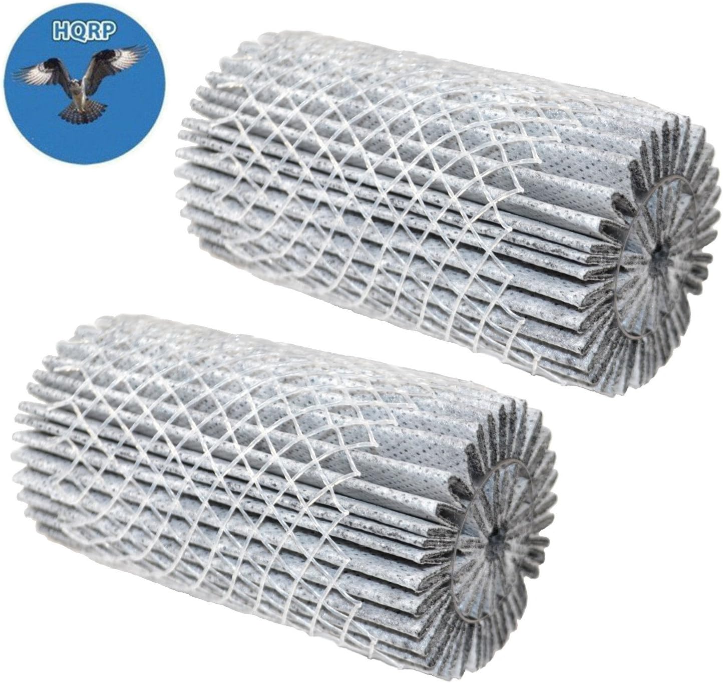 HQRP 2-pack Refrigerator Air Filter for Kenmore 46-9917/469917 / 9917 / EAF1CB Replacement fits Kenmore Elite, Kenmore Pro & Earthway Refrigerators + HQRP Coaster