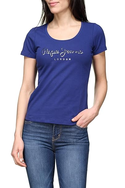 t shirt blu donna