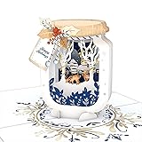 Lovepop Winter Jar Pop Up Card, 5x7-3D Greeting