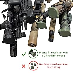 Hammy3DPrints Light/Lens Cover for Weapon Mounted