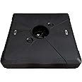 PURPLE LEAF DY1130 Offset Patio Umbrella Base Sand/Water Filled Square, 36.6'' X 36.6''