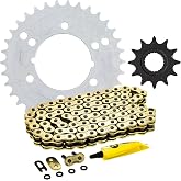 NICHE Gold 520 X-Ring Chain 88 Links with Connecting Master Link | Replaces OEMs Polaris 3221193-088