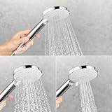 Mira Zest 90mm Eco Shower Head and Hose Chrome 3-Spray view 3
