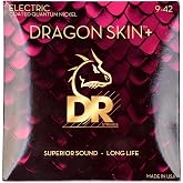 DR Strings Dragon Skin+ Quantum Nickel Coated Electric Guitar Strings - Light .009-.042