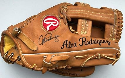 game used baseball glove