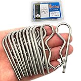 Yoliko 12 Pcs Heavy Duty Stainless Steel Cotter Pin