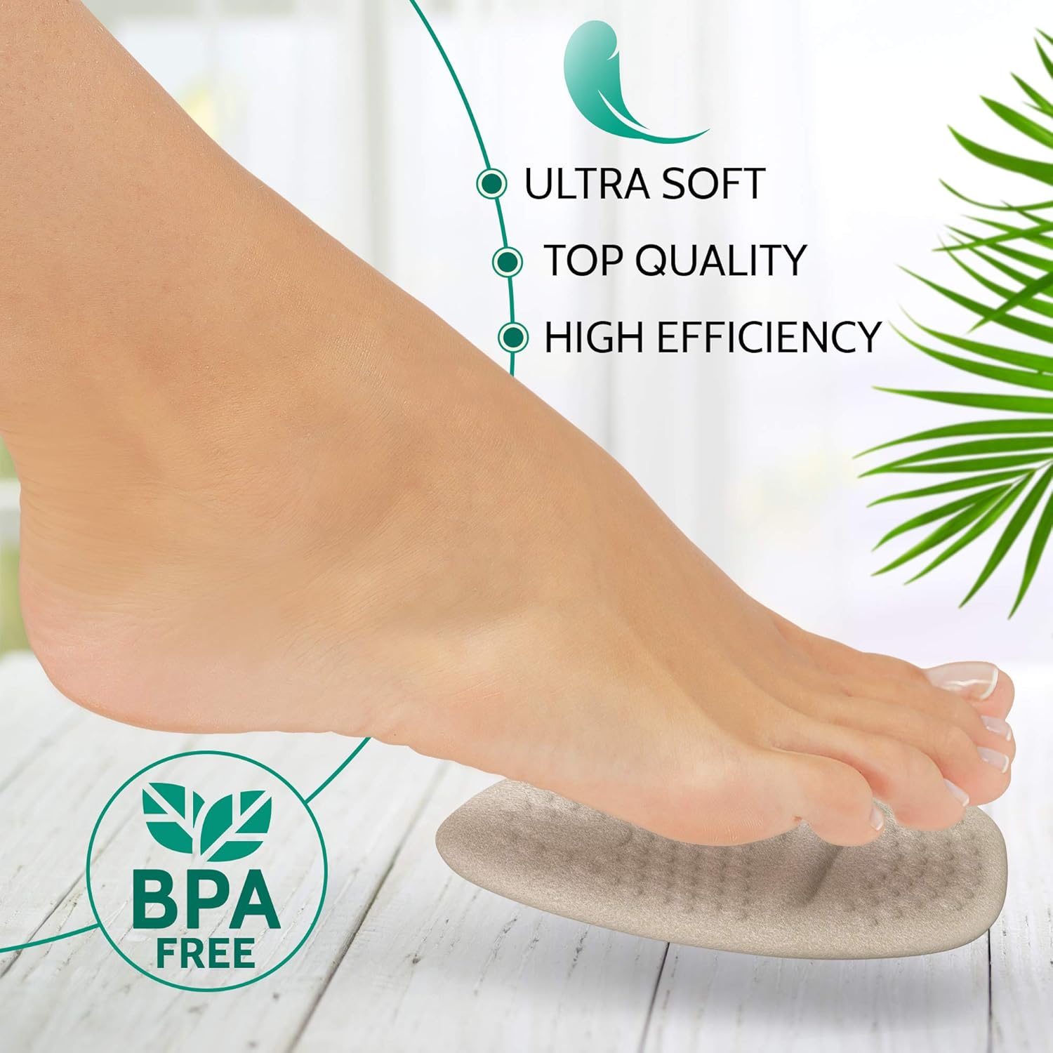 Ball of Foot Cushion Inserts (3 Pairs) - Metatarsal Pads for Men and Women - Foot Pain Relieve Sticky Shoe Pads - Comfortable Anti Slip Shoe Insoles - Shoe Adhesive Pads: Health & Personal Care