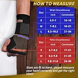 INDEEMAX Copper Infused Wrist Support Sleeve Pair, Adjustable Compression Brace view 3