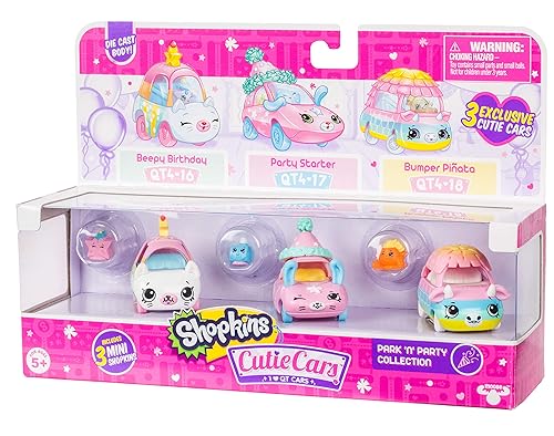 Shopkins Cutie Cars™ Pack Collections, Die cast Collectible Cars