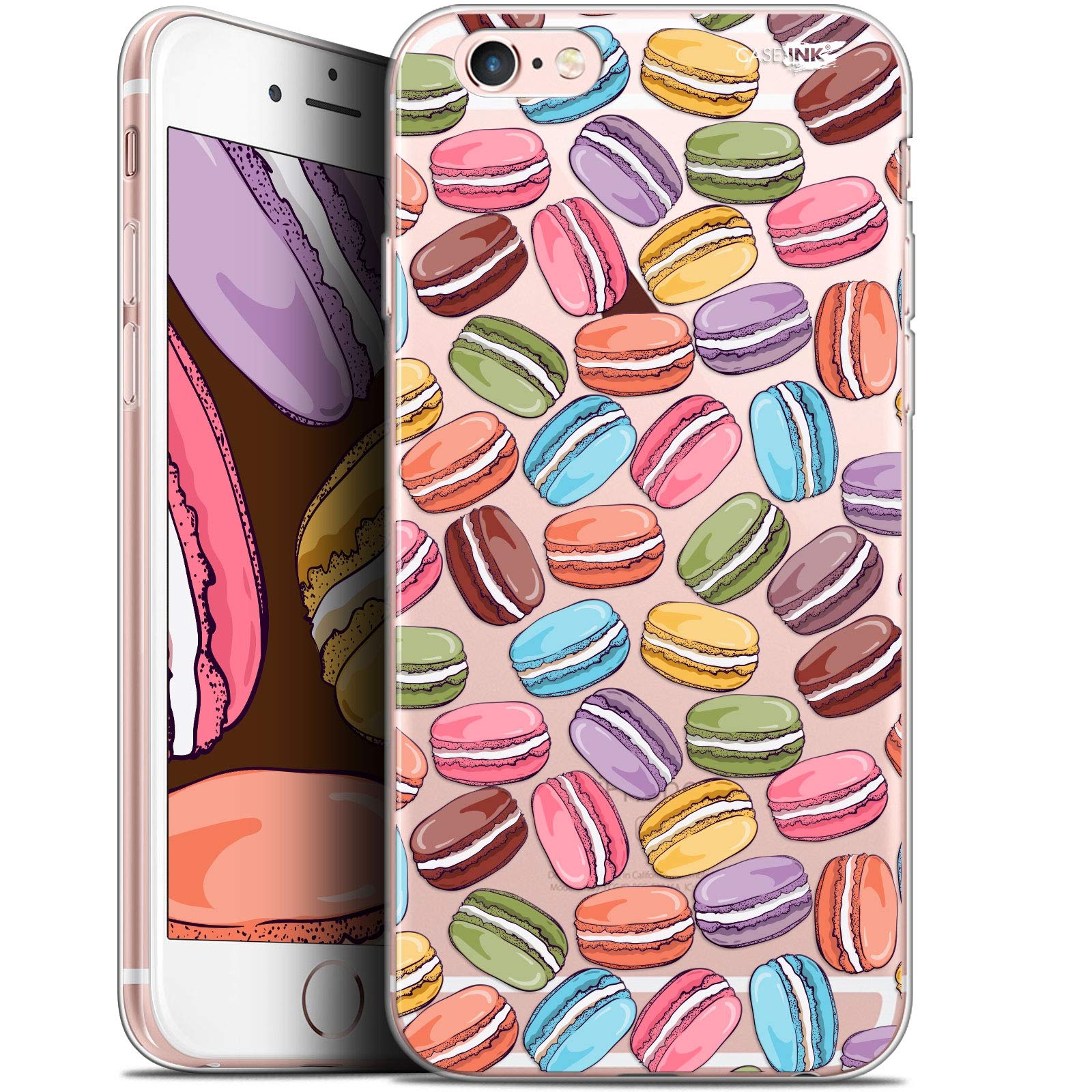 Apple iPhone 6 / 6S Plus 5.5" Case, Ultra Thin Macaroon Pattern Case Cover