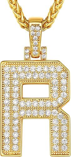 Letter Pendant Necklace 