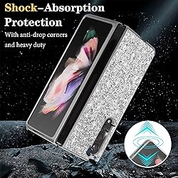 Z Fold 3 Glitter Case for Samsung Galaxy Z Fold3 5G