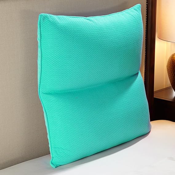 Joy Mangano Reader Memory Cloud Pillows, Teal Home & Kitchen