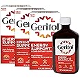 Geritol Liquid Vitamin and Iron Supplement, Energy Support, Contains High Potency B-Vitamins and Iron, Pleasant Tasting, Easy to Swallow, No Artificial Sweeteners, Non-GMO, 12 Oz, 3 Pack