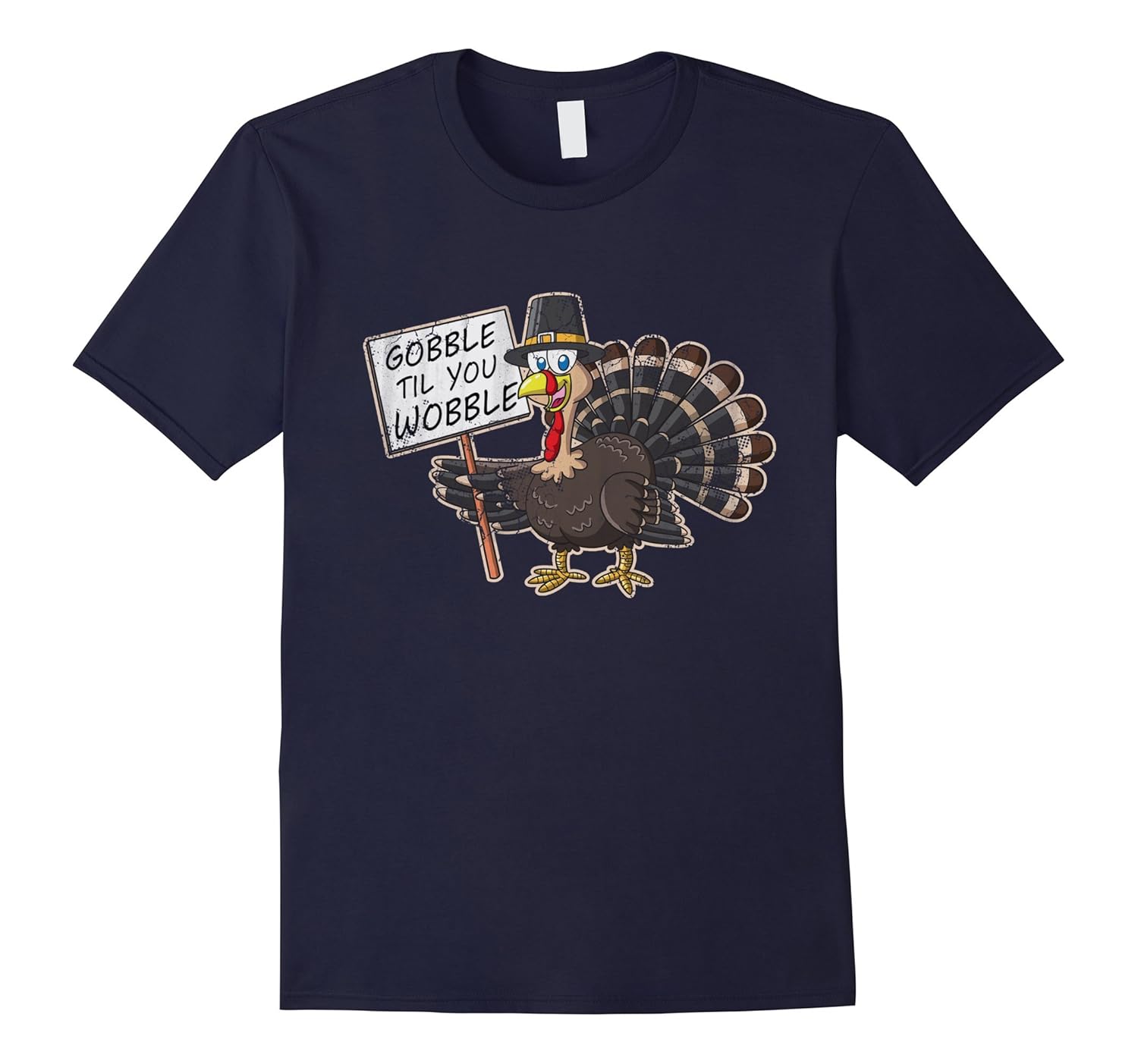 Thanksgiving Day Turkey Gobble Till You Wobble Shirt-ANZ