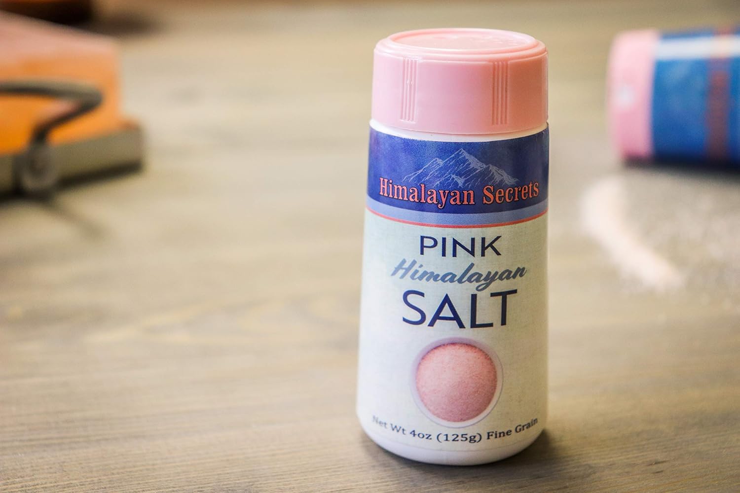 Natural Pink Himalayan Cooking Salt - Kosher Certified Fine Grain Gourmet Salt in Mini 4 oz Shaker - Heart Healthy Salt Packed with Minerals : Grocery & Gourmet Food