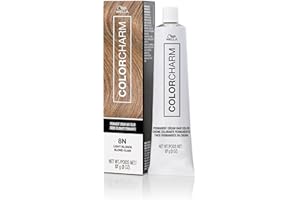 COLORCHARM Permanent Cream Hair Dye | Blonde Hair Color | High Lift, Natural Warm Bronde, Golden Honey Tones | 100% Gray Cove