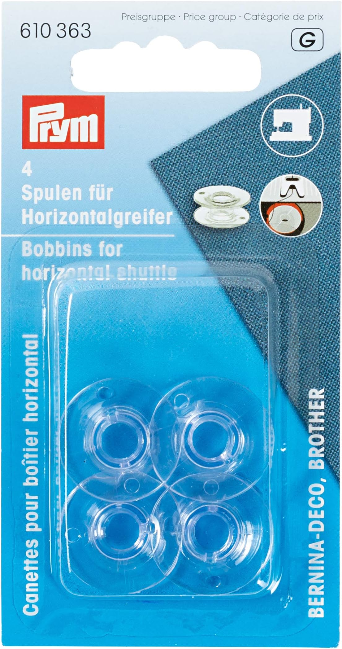 Prym Bobbins, 21,2 mm