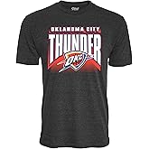 Blue 84 NBA Unisex-Adult NBA Officially Licensed Tri-Blend T-Shirt Starters Black
