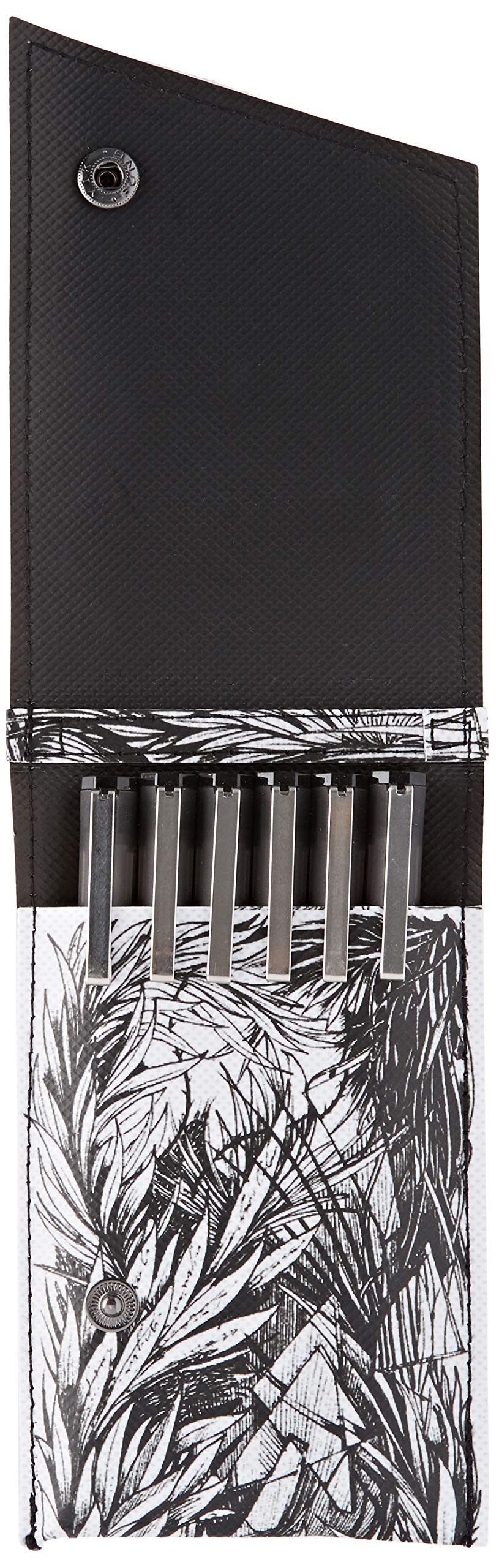 Derwent 2302206 Graphik Line Maker Drawing Pens, Black, Pack of 6