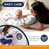 Niimo XXL Pregnancy Pillow & Nursing Pillow 2-in-1 100% Cotton Cover view 8