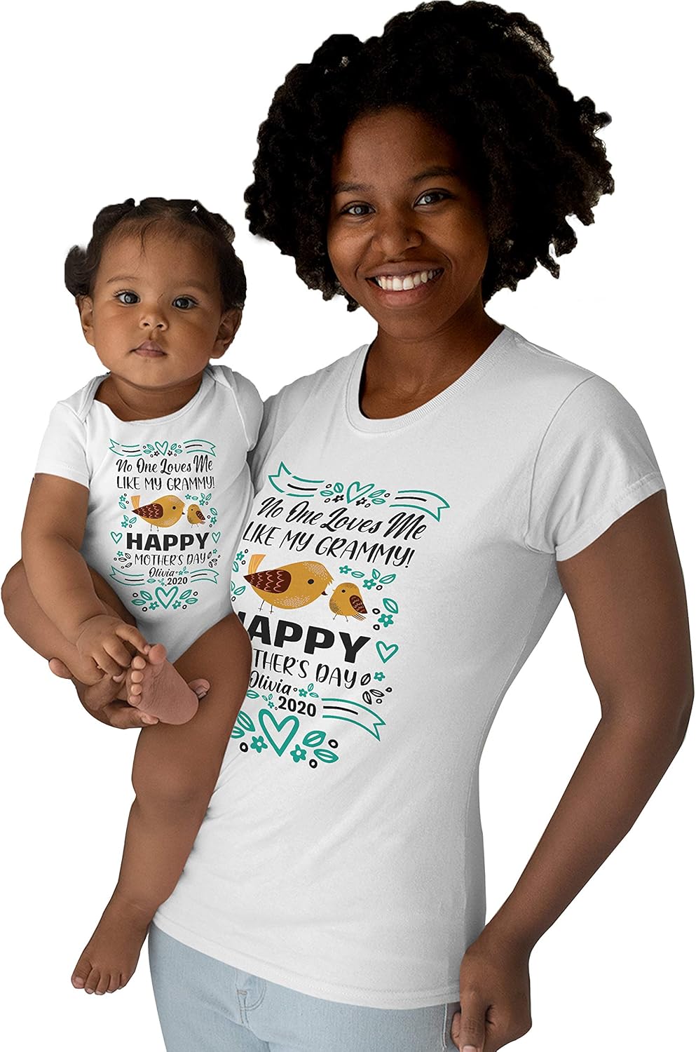 matching mom and baby onesies