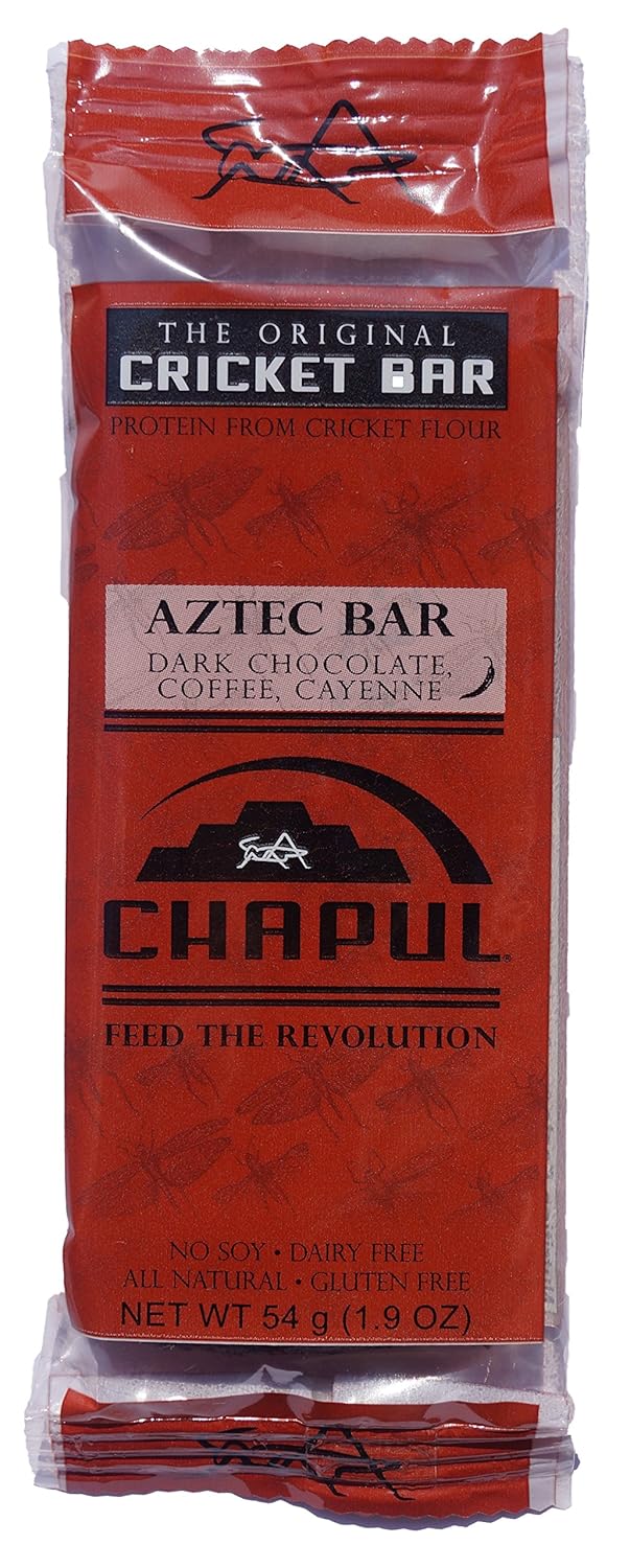 Chapul Cricket Energy Bars (Aztec Bar, 6 Pack)