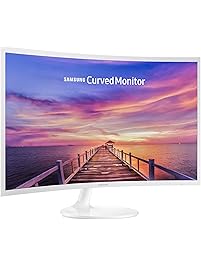 Samsung 32-Inch Curved Monitor (Ultra- Slim Design) (LC32F391FWNXZA)