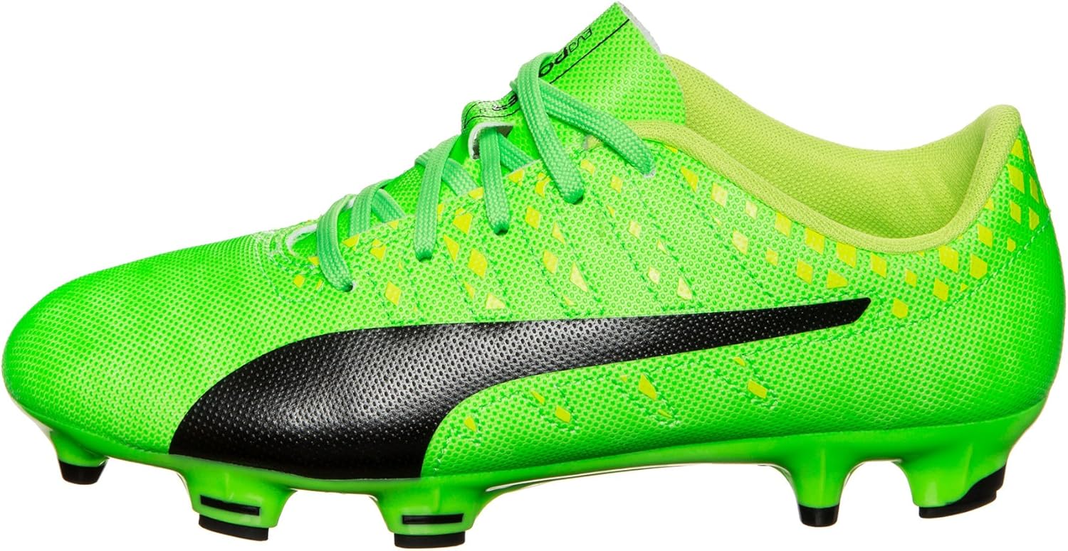 green puma soccer cleats