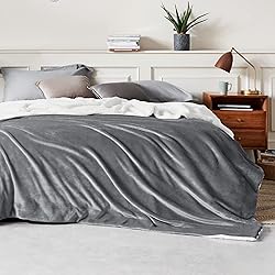 Bedsure Sherpa Fleece Queen Size Blankets for Bed