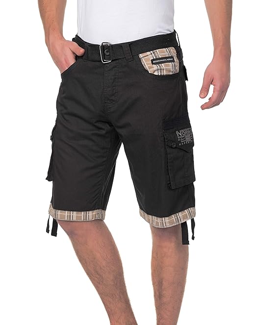 Geographical Norway Katla Herren Short Bermuda Cargo Kurze Hose Shorts