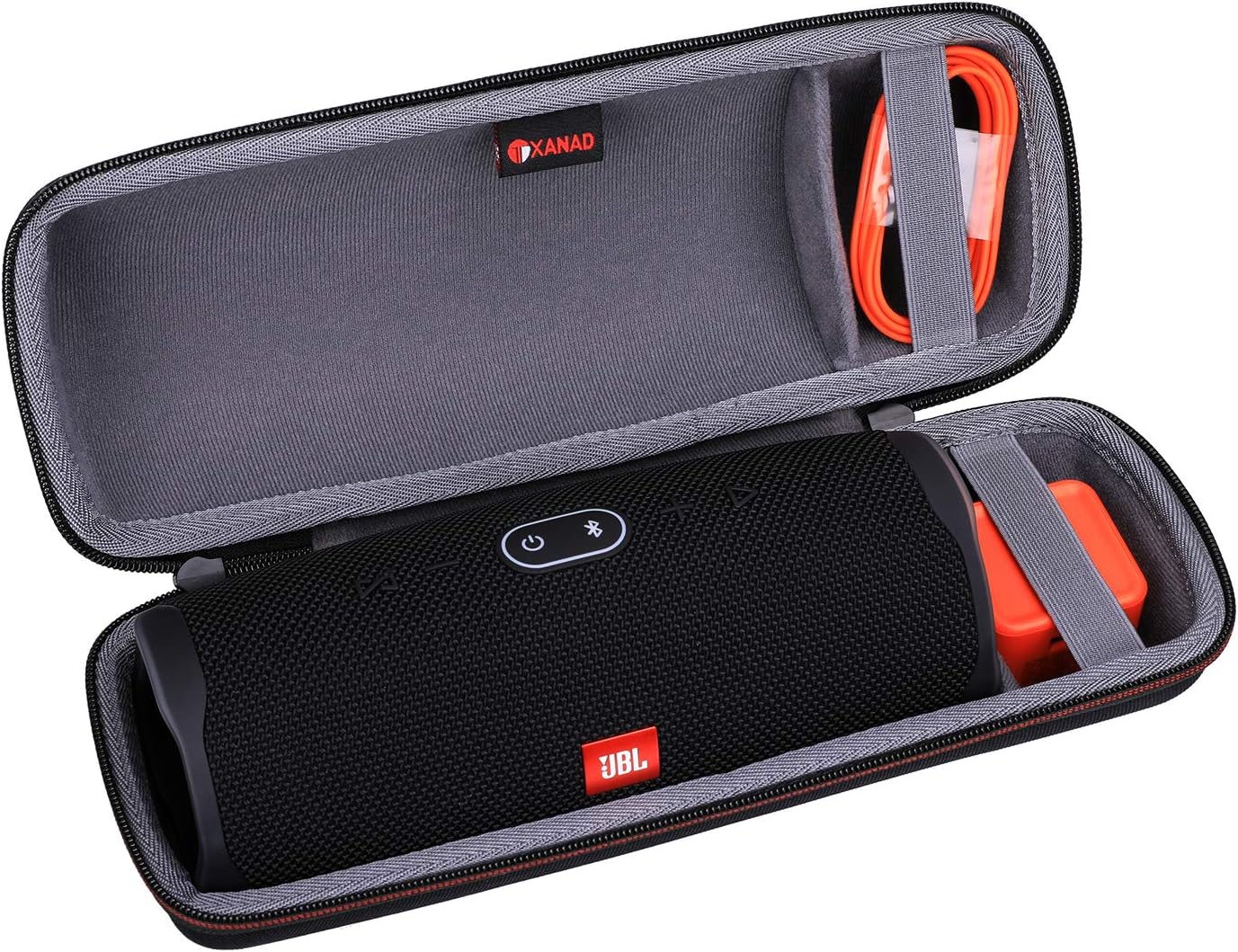 portable speaker with storage
